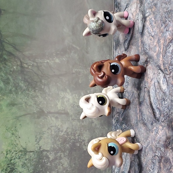Littlest Pet Shop Other - 🐾 lot of 4 LPS horses Gen 1